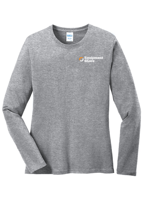 Port Authority Ladies Long Sleeve Cotton T-Shirt