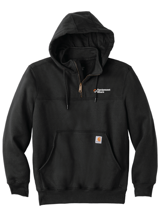 EquipmentShare Carhartt Rain Defender® Paxton Heavyweight Hooded Zip Mock Sweatshirt
