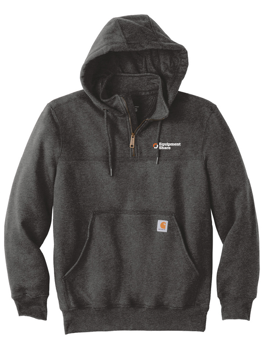 EquipmentShare Carhartt Rain Defender® Paxton Heavyweight Hooded Zip Mock Sweatshirt