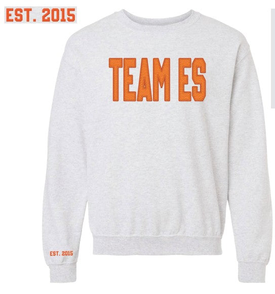 EAD - TEAM ES Felt Applique Crewneck!