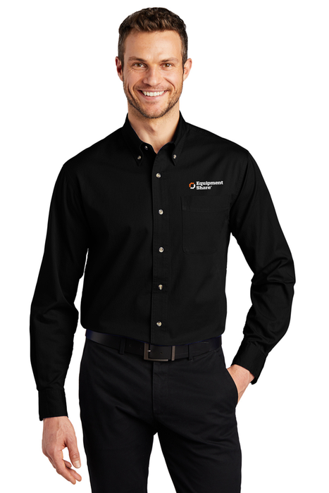 Port Authority® Tall Long Sleeve Twill Shirt - Made to Order