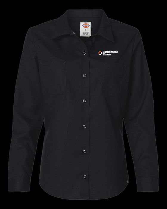 Dickies Women's Long Sleeve Industrial Work Shirt