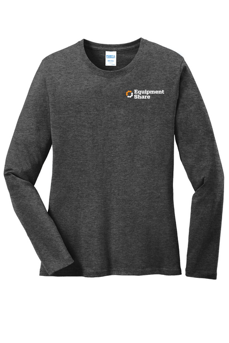 Port Authority Ladies Long Sleeve Cotton T-Shirt