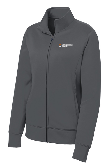 Sport-Tek Ladies Sport Wick Fleece Full-Zip Jacket