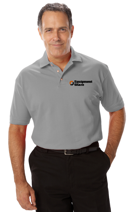 Men's SuperBlend S/S Polo with Extended Sizes