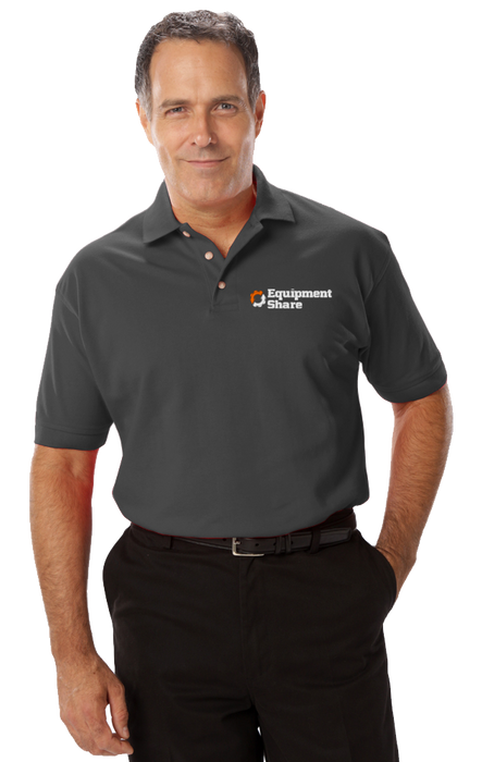 Men's SuperBlend S/S Polo with Extended Sizes