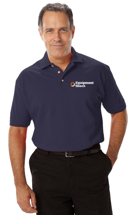 Men's SuperBlend S/S Polo with Extended Sizes