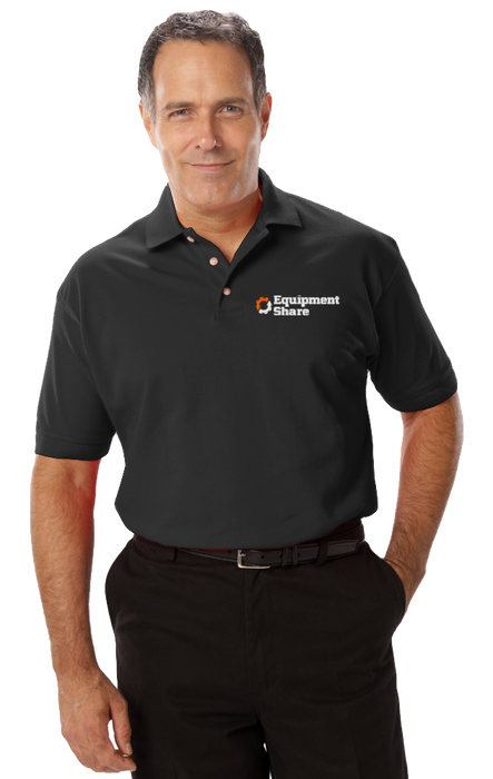 Men's SuperBlend S/S Polo with Extended Sizes