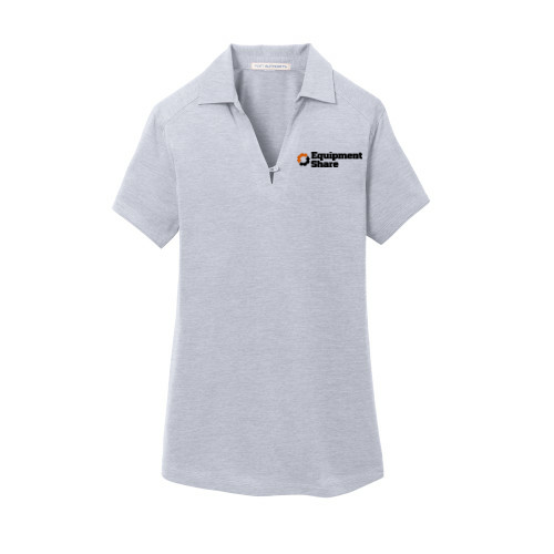 Port Authority Ladies Digi Heather Performance Polo