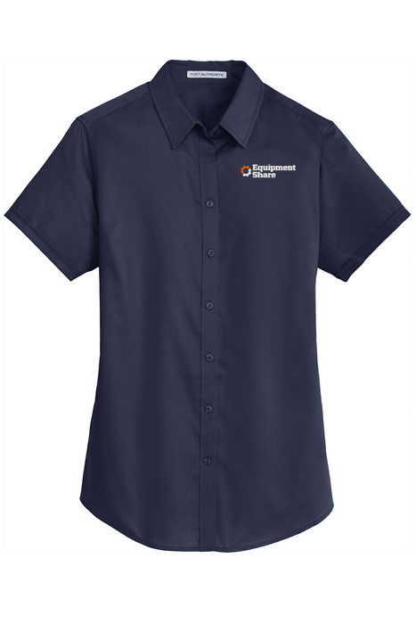 SuperPro Twill Ladies Short Sleeve Shirt