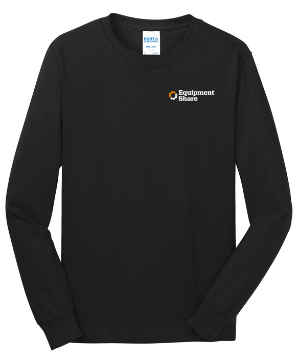 Port & Company Long Sleeve 100% Cotton T-Shirt