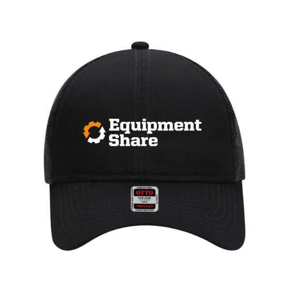 6 Panel Mid Profile Mesh Back Trucker Hat- MADE TO ORDER