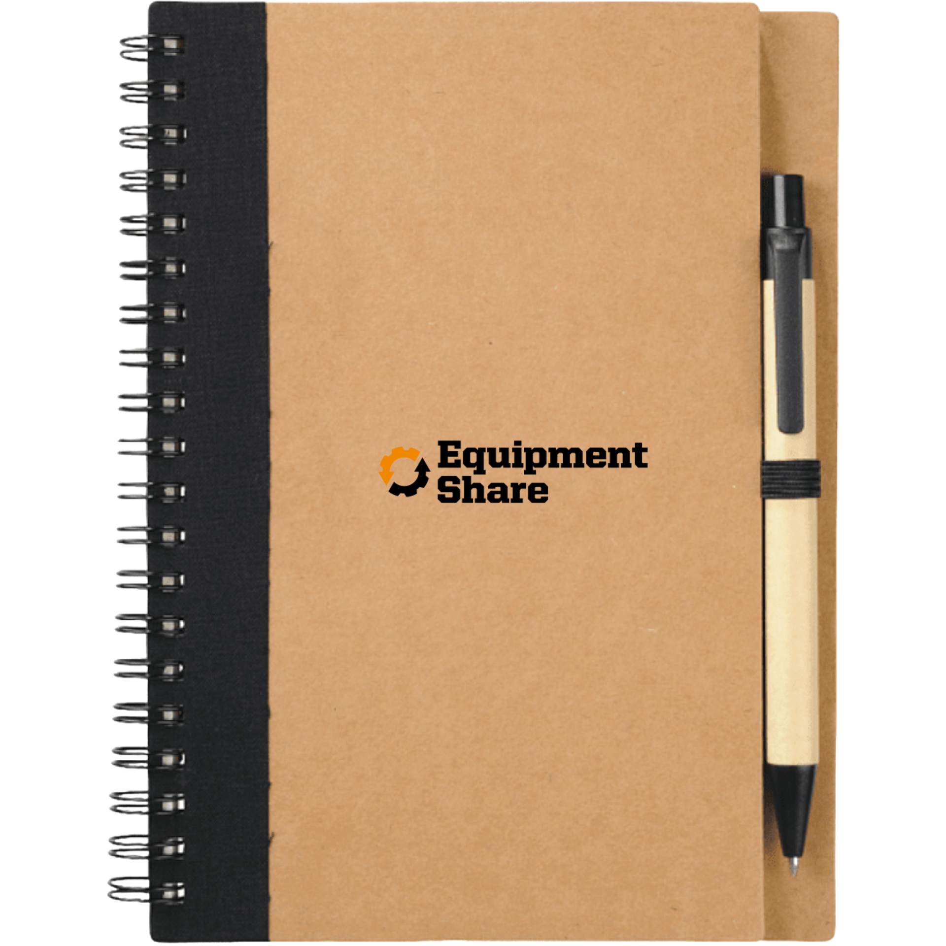 EquipmentShare 5" x 7" FSC® Mix Eco Spiral Notebook with Pen - MADE  TO ORDER