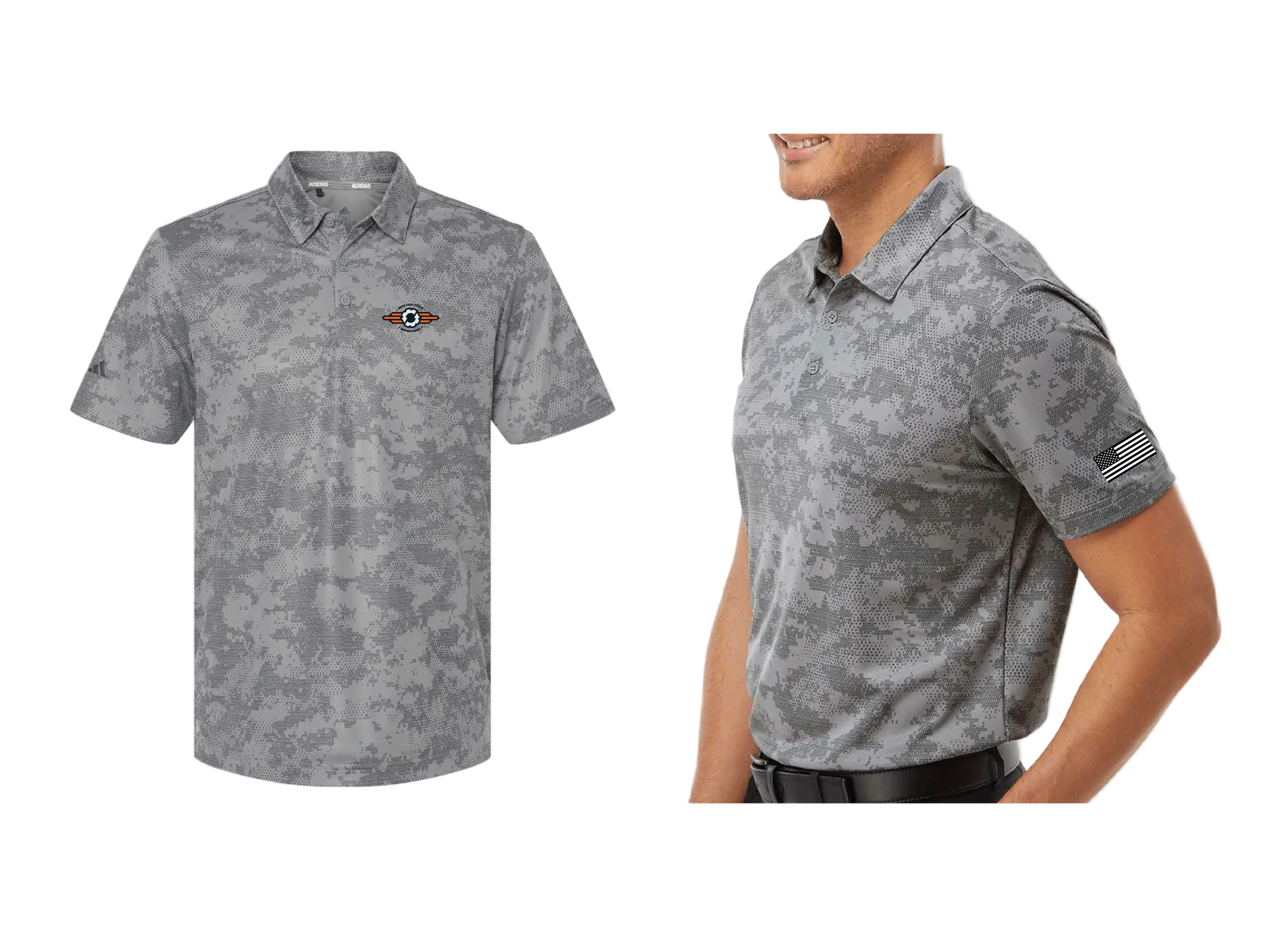 Adidas Camo Polo