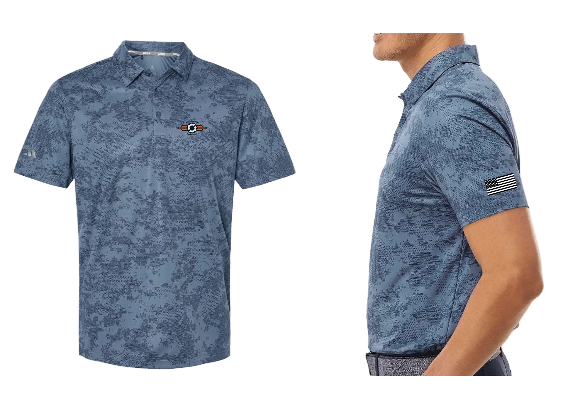 Adidas Camo Polo