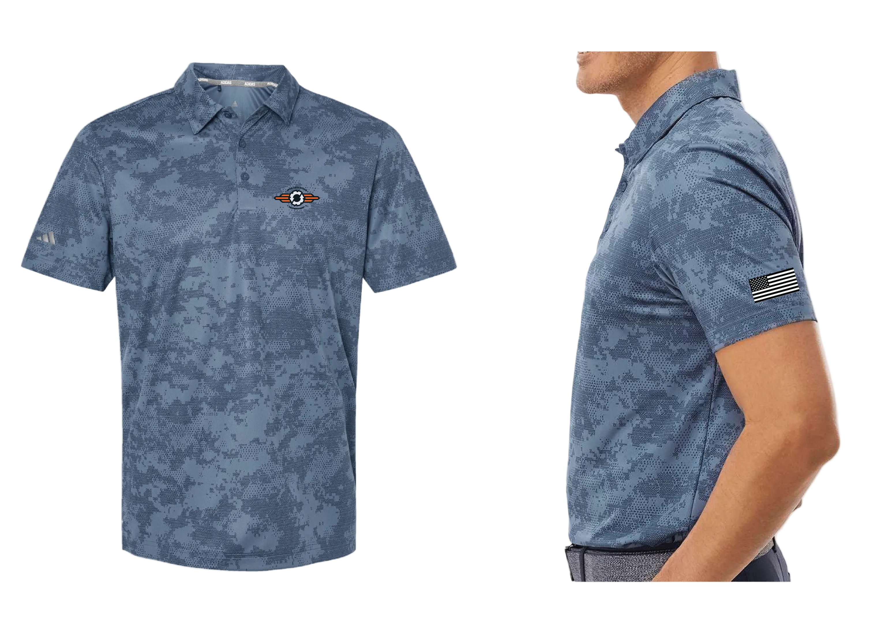 Adidas Camo Polo