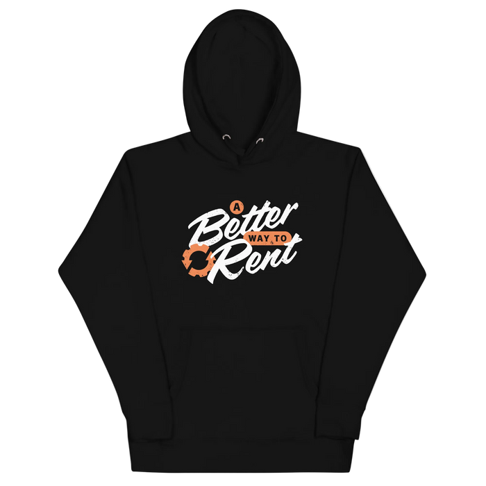 A Better Way To Rent Hoodie (White Logo)