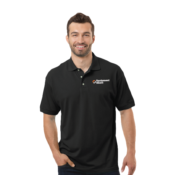 Men's SuperBlend S/S Polo with Extended Sizes