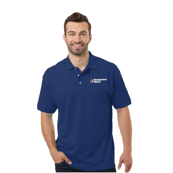 Men's SuperBlend S/S Polo with Extended Sizes