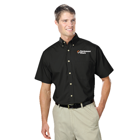 EquipmentShare Men's S/S SuperBlend Poplin Shirt