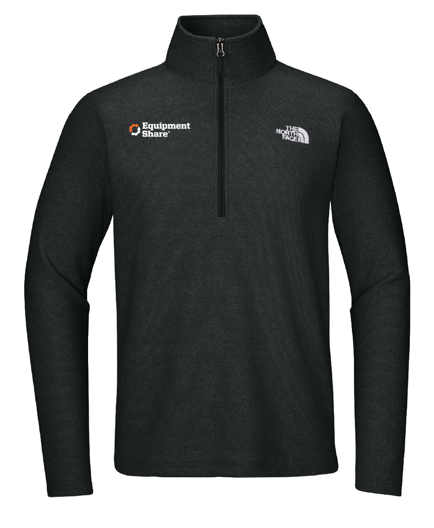 The North Face Textured Pine Grove 1/2-Zip - TNF Black Heather