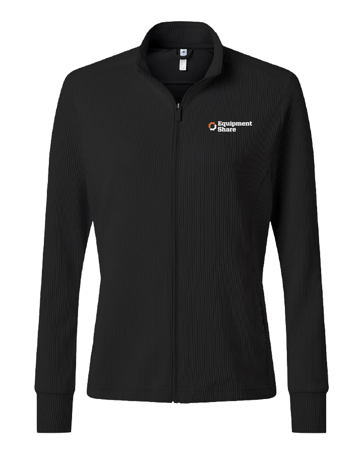 Adidas Women's Performance Textured Full-Zip Jacket