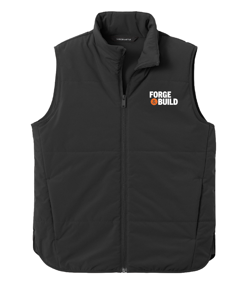 Mercer+Mettle Women's Brookline Quilted Vest - Deep Black