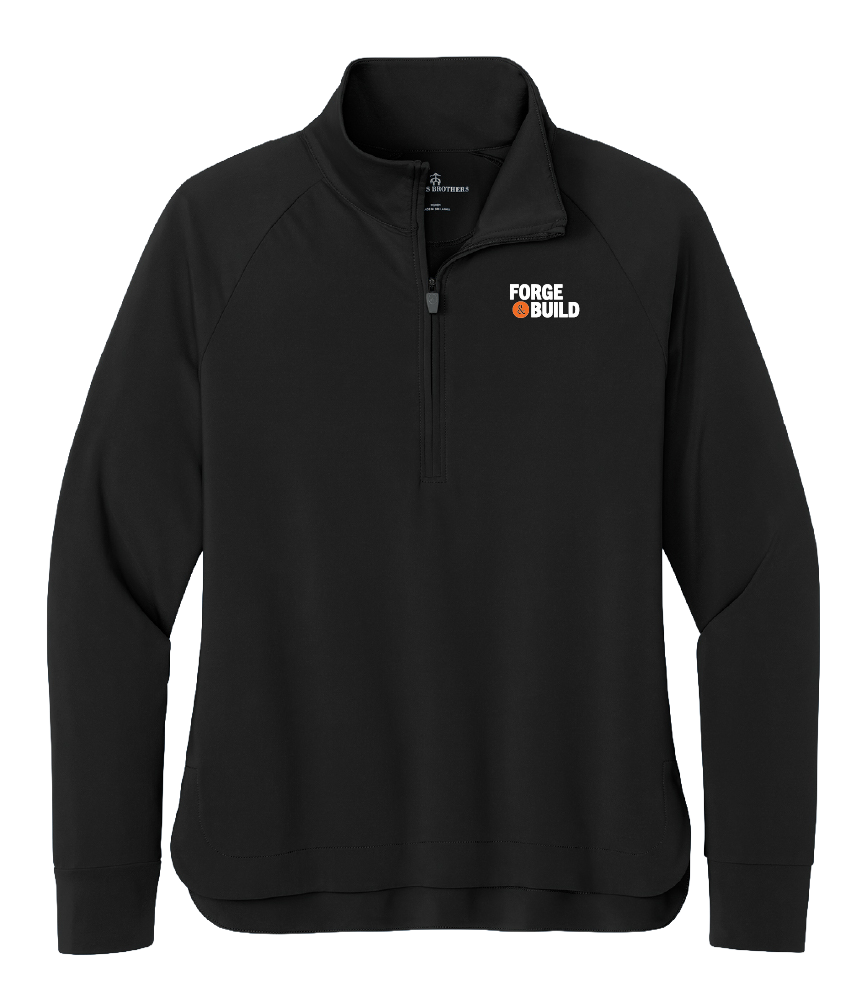 Brooks Brothers Women's Luxe Performance 1/4-Zip