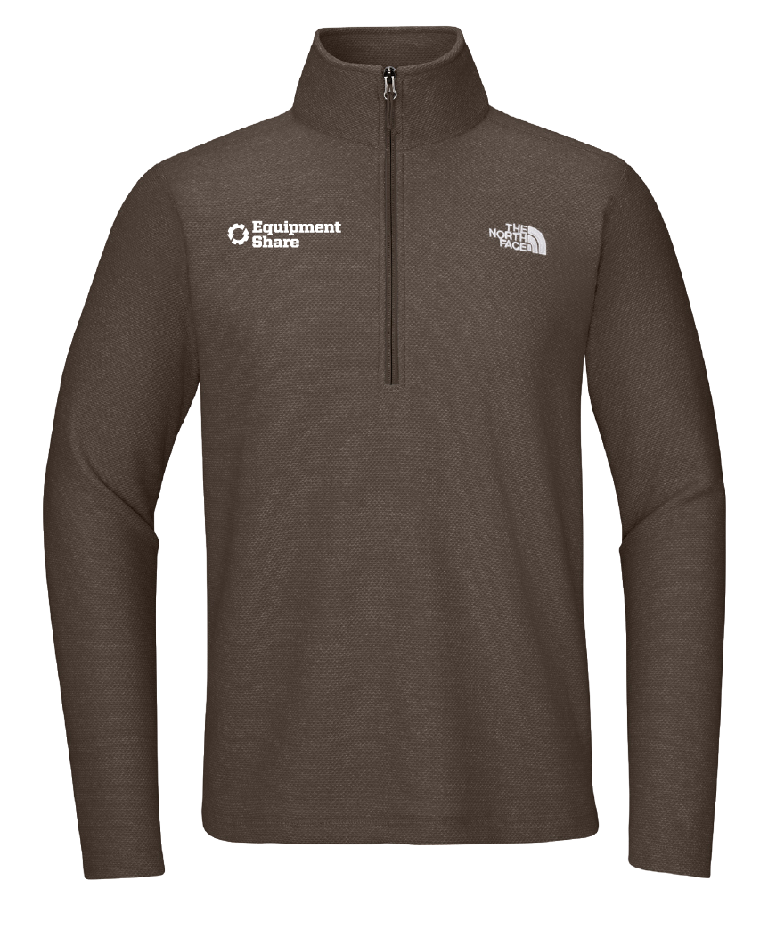 EquipmentShare The North Face Textured Pine Grove 1/2-Zip