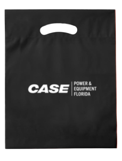 CPE FOLD-OVER REINFORCED DIE CUT BAG