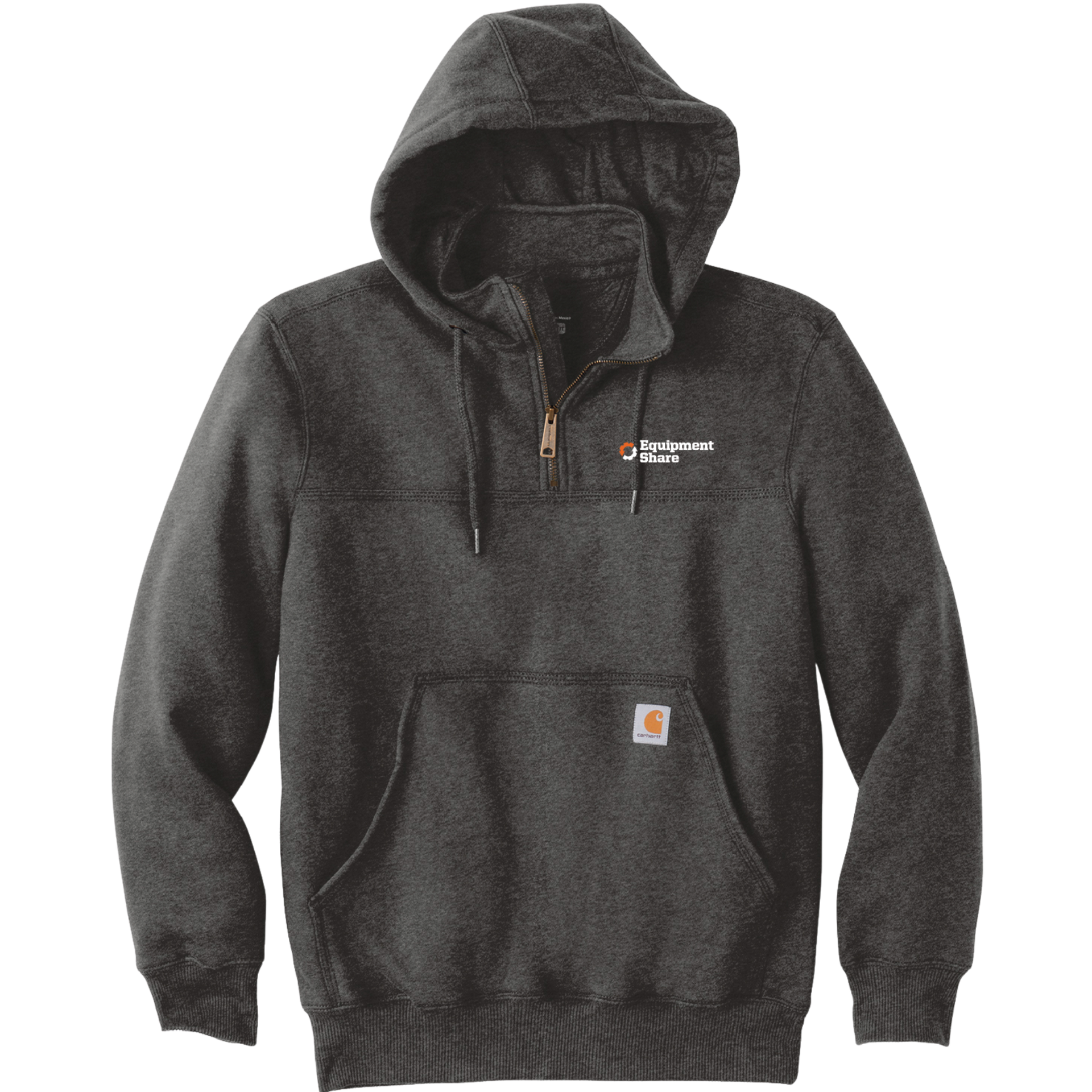 EquipmentShare Carhartt Rain Defender® Paxton Heavyweight Hooded Zip Mock Sweatshirt