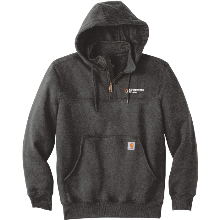 EquipmentShare Carhartt Rain Defender® Paxton Heavyweight Hooded Zip Mock Sweatshirt