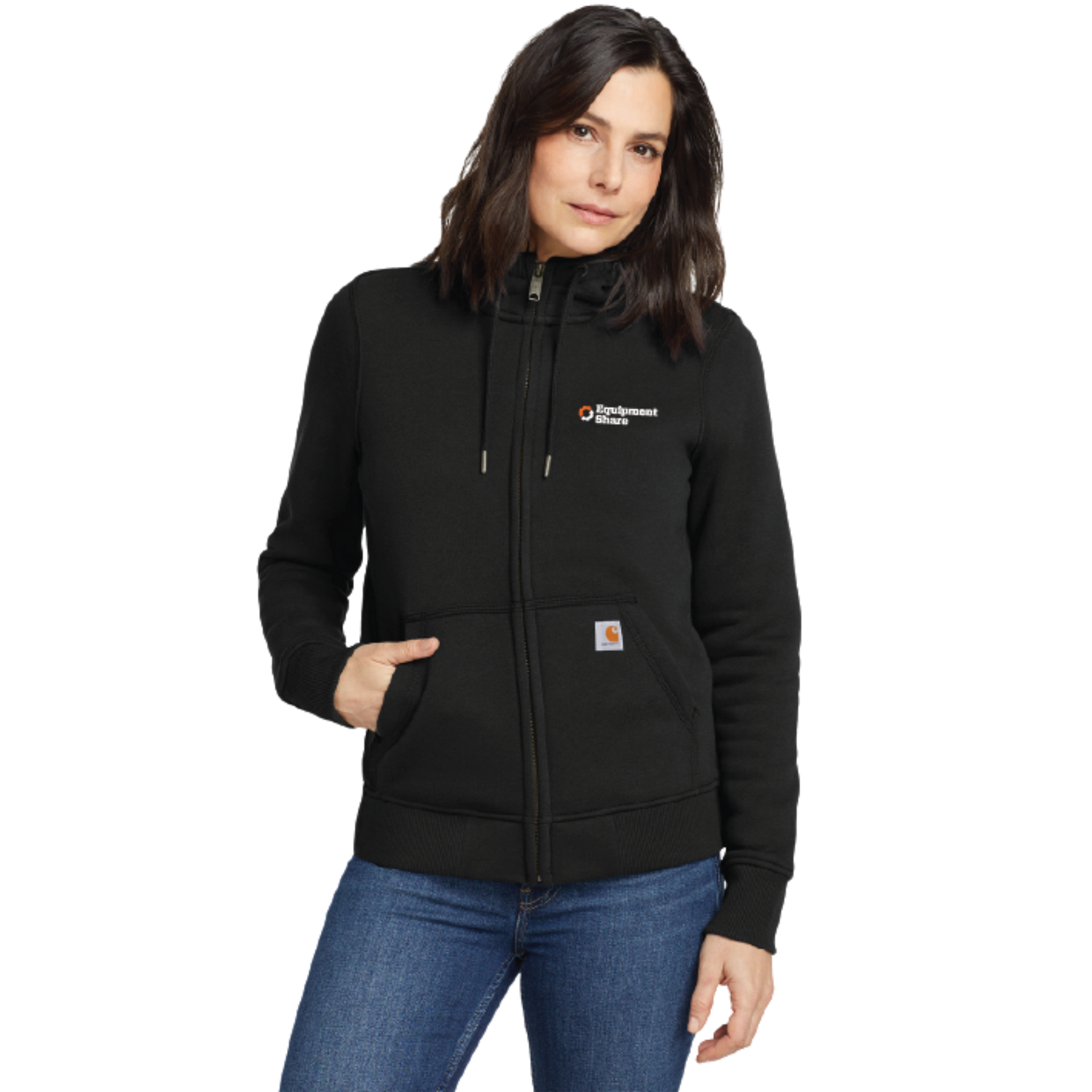 EquipmentShare Carhartt® Women’s Clarksburg Full-Zip Hoodie
