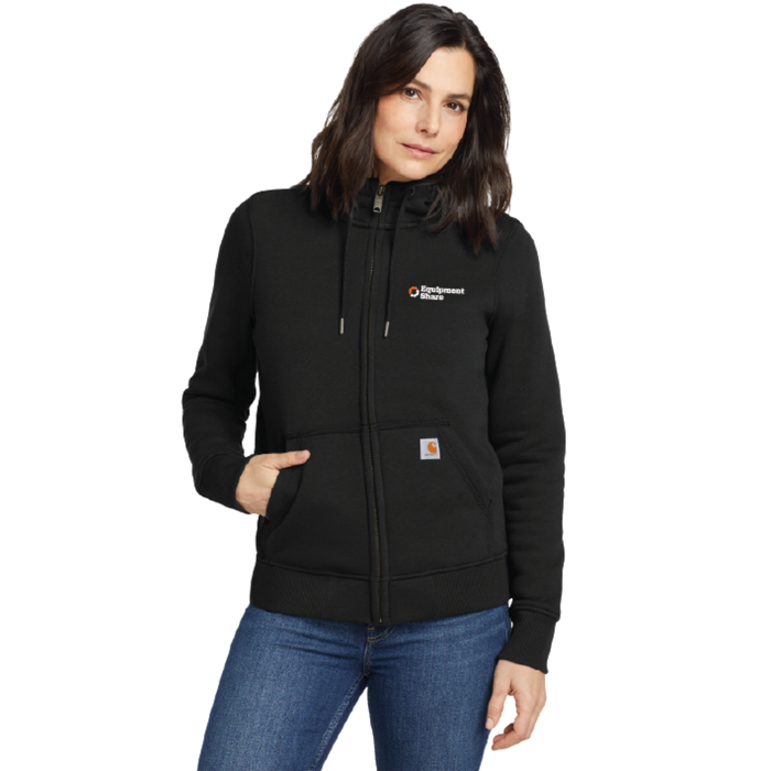EquipmentShare Carhartt® Women’s Clarksburg Full-Zip Hoodie