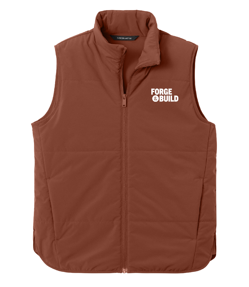 Mercer+Mettle Women's Brookline Quilted Vest - Dark Sienna