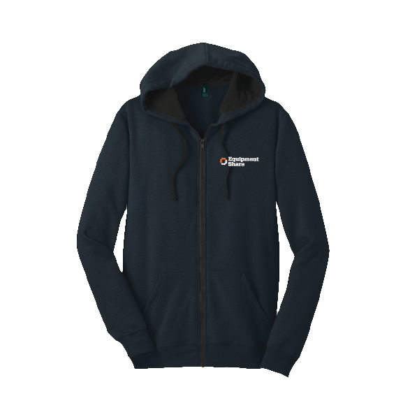 EquipmentShare District Concert Fleece Full-Zip Hoodie