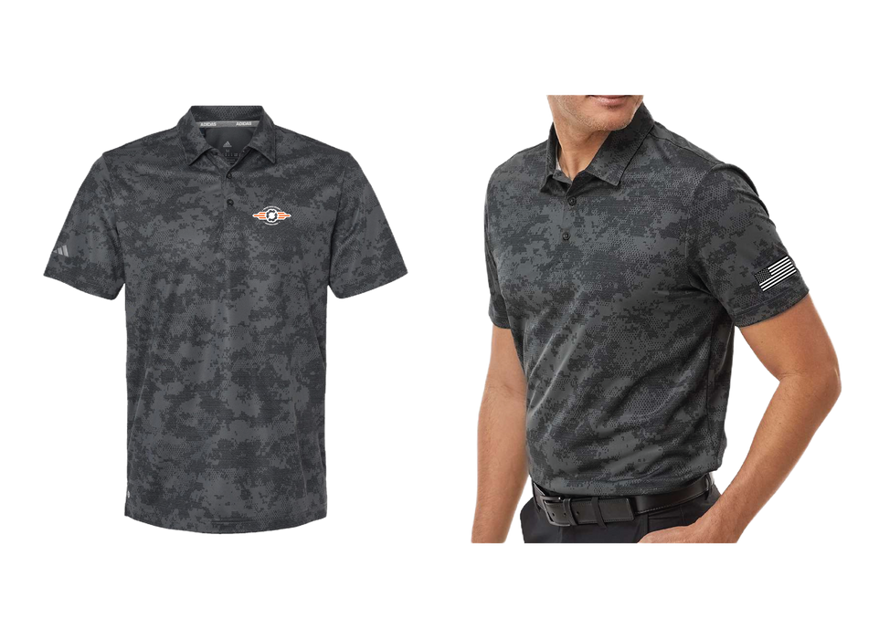 VETERAN ONLY Adidas Camo Polo