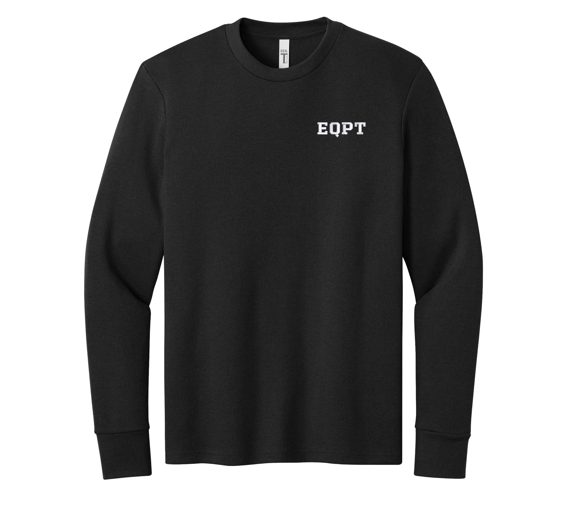 EQPT Waffle Knit Thermal Long Sleeve Tee