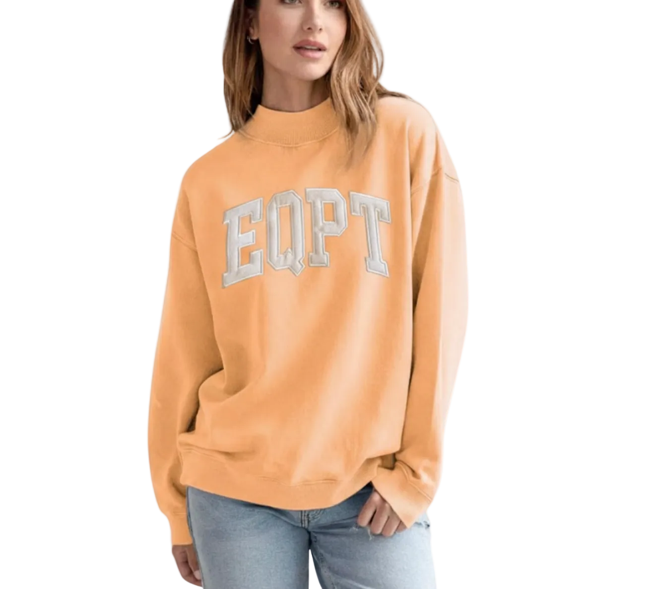 EquipmentShare Orange EQPT Mock Neck
