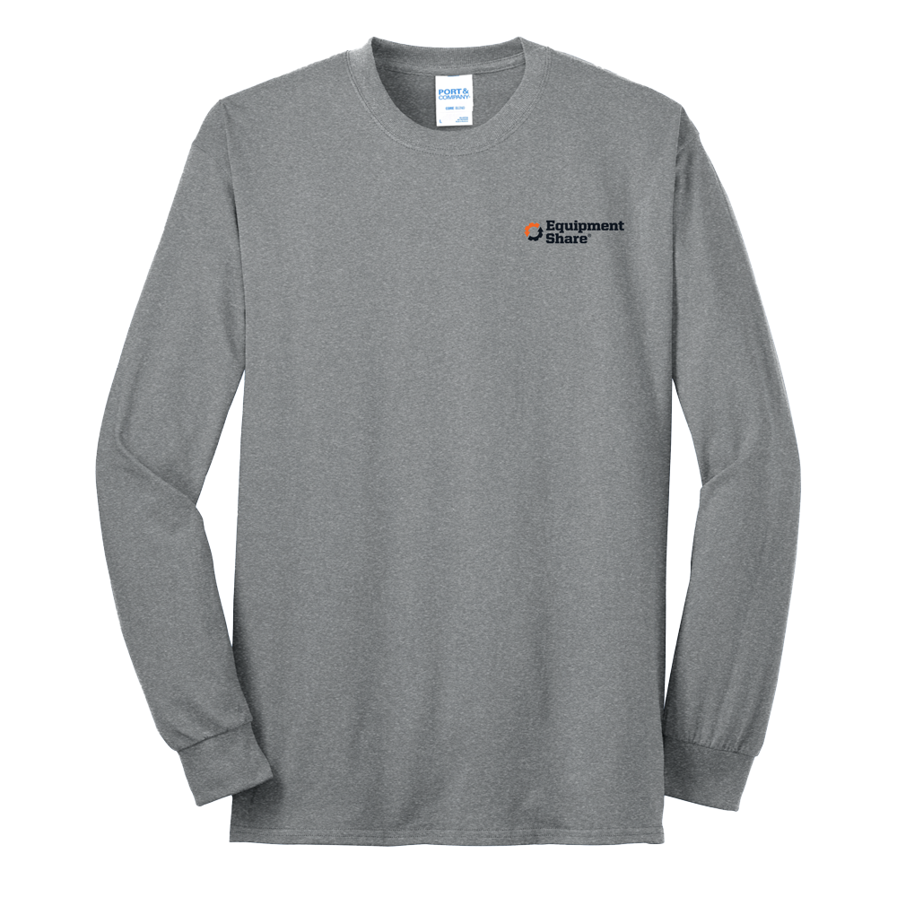 Port & Company® Tall Long Sleeve Core Blend Tee - Made to Order