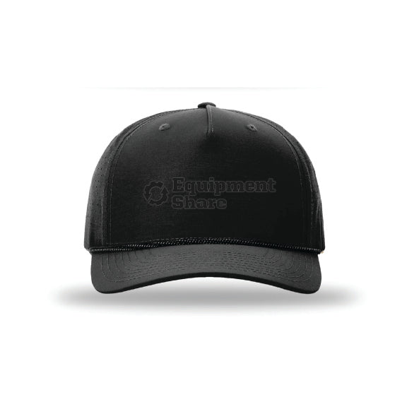 EquipmentShare Tone on Tone Rope Hat Puff Logo