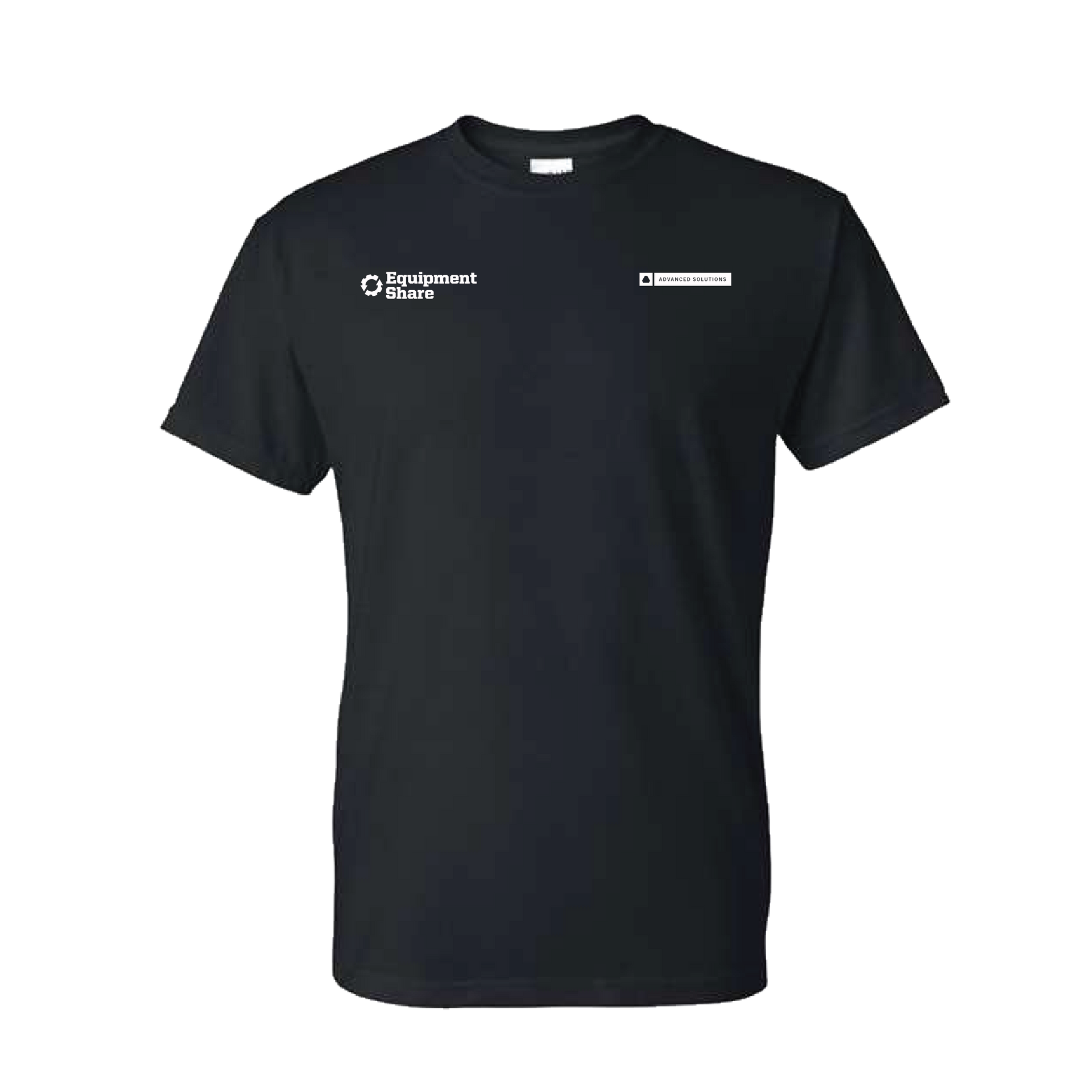 Dry Blend 50/50 T-Shirt with Advanced Solution Logo- Made To Order