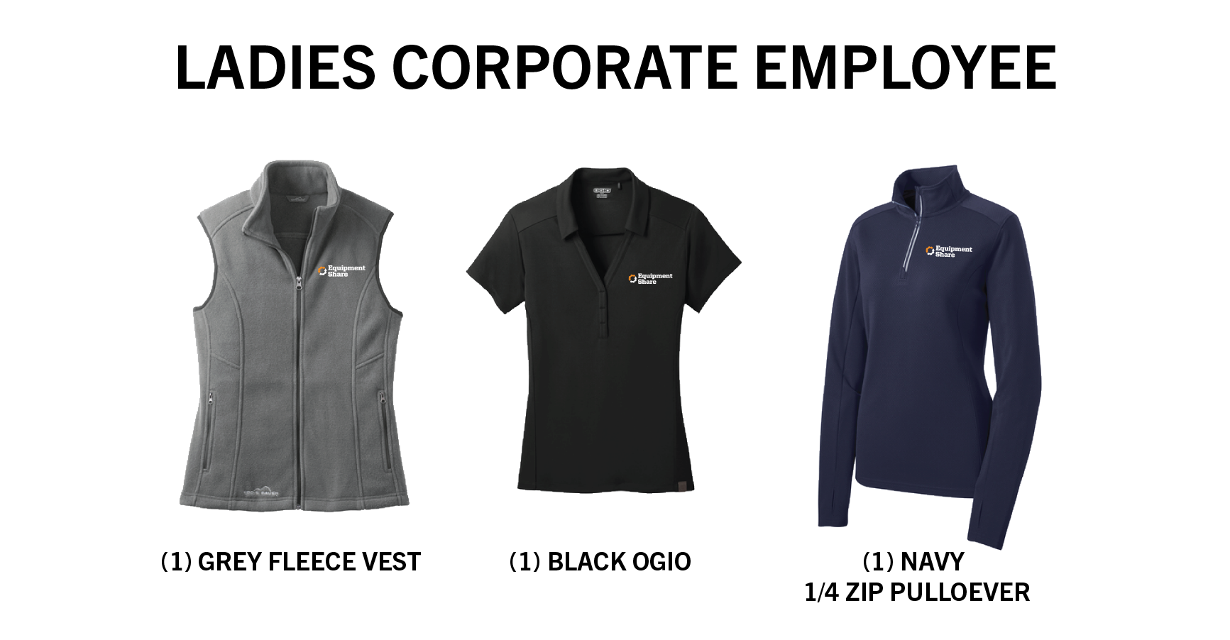 EquipmentShare Ladies Corporate Employee Kit