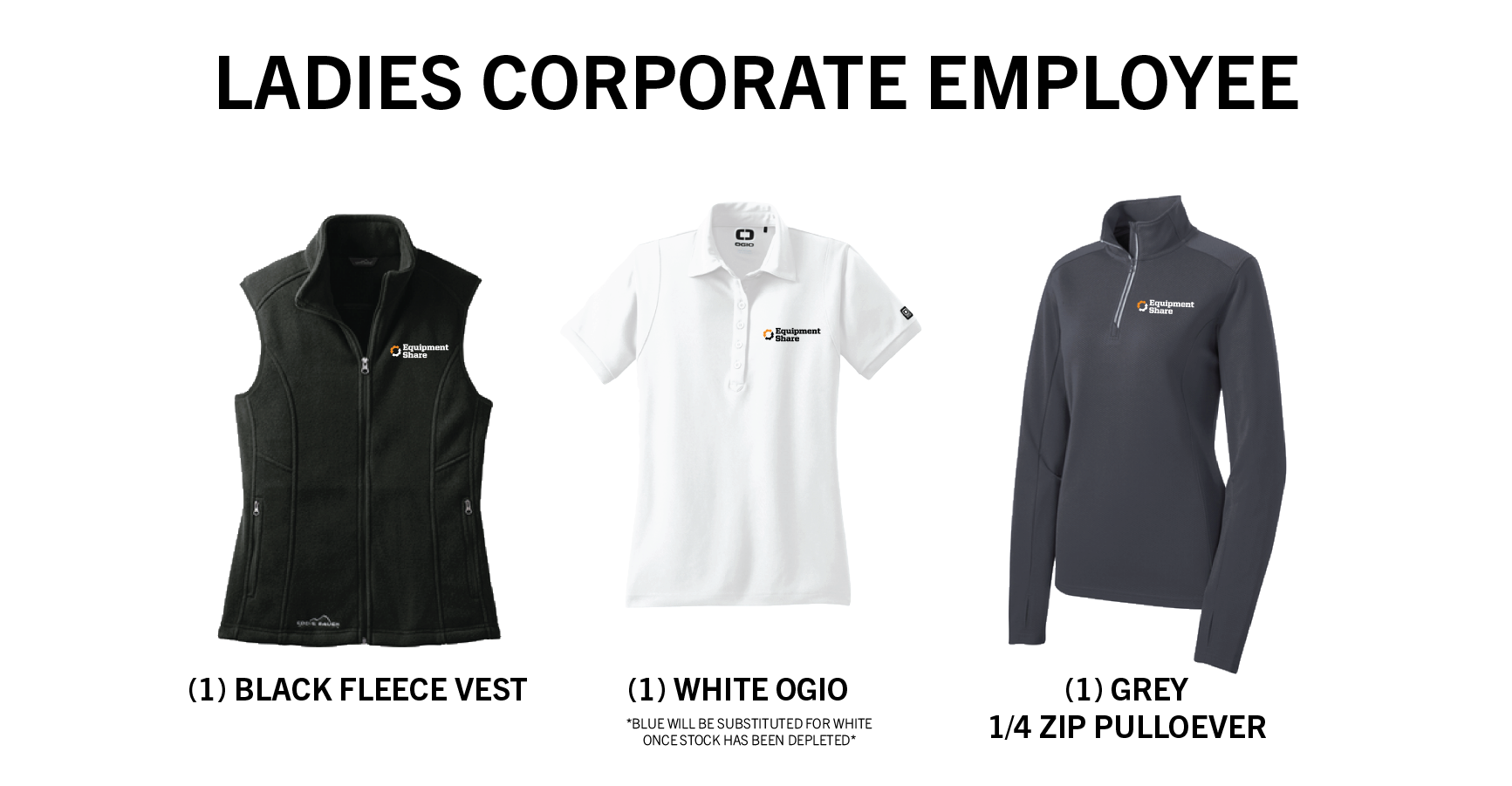 EquipmentShare Ladies Corporate Employee Kit