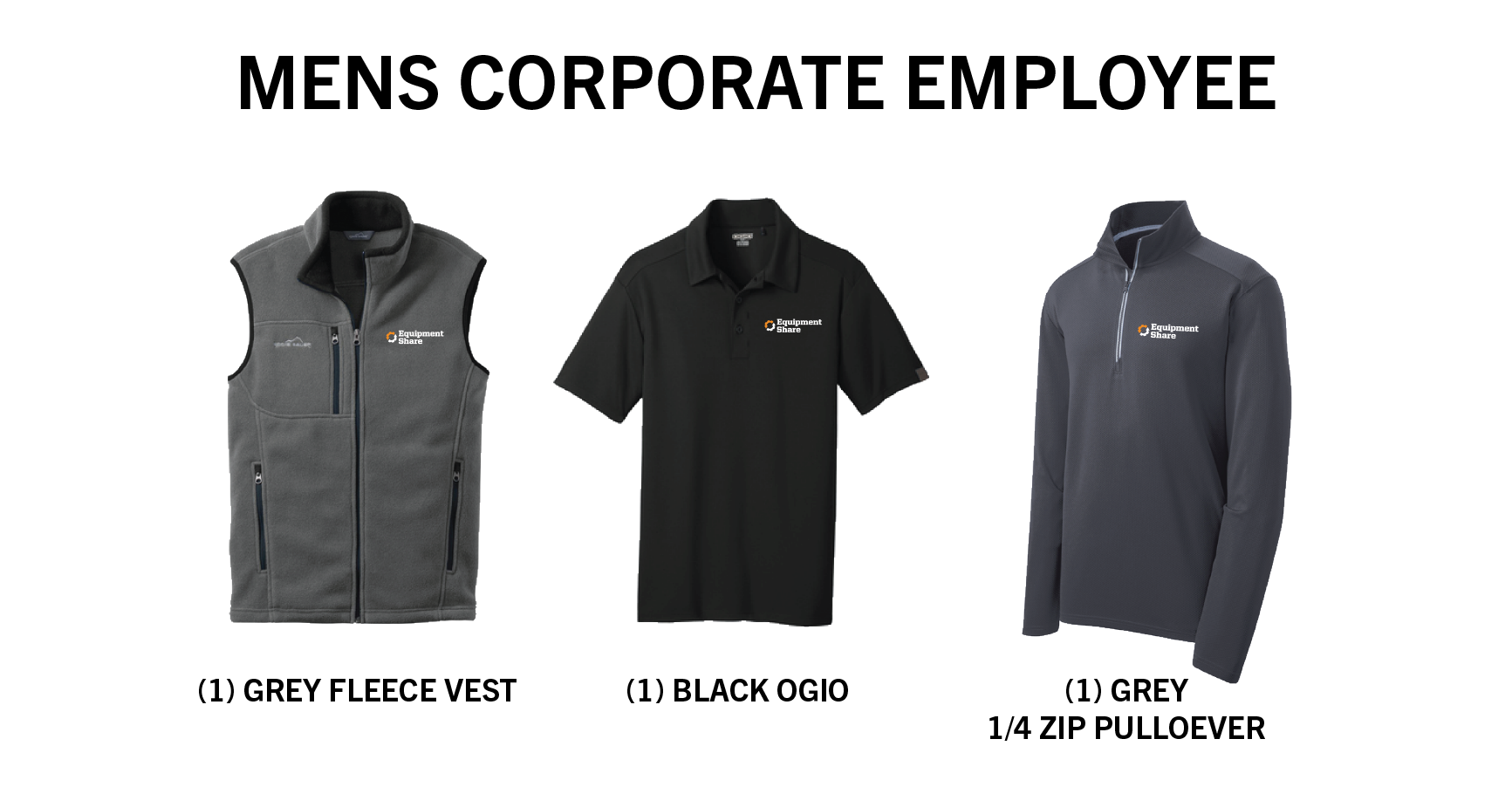 EquipmentShare Men's Corporate Employee Kit