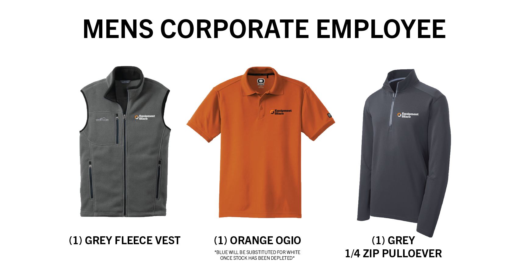 EquipmentShare Men's Corporate Employee Kit