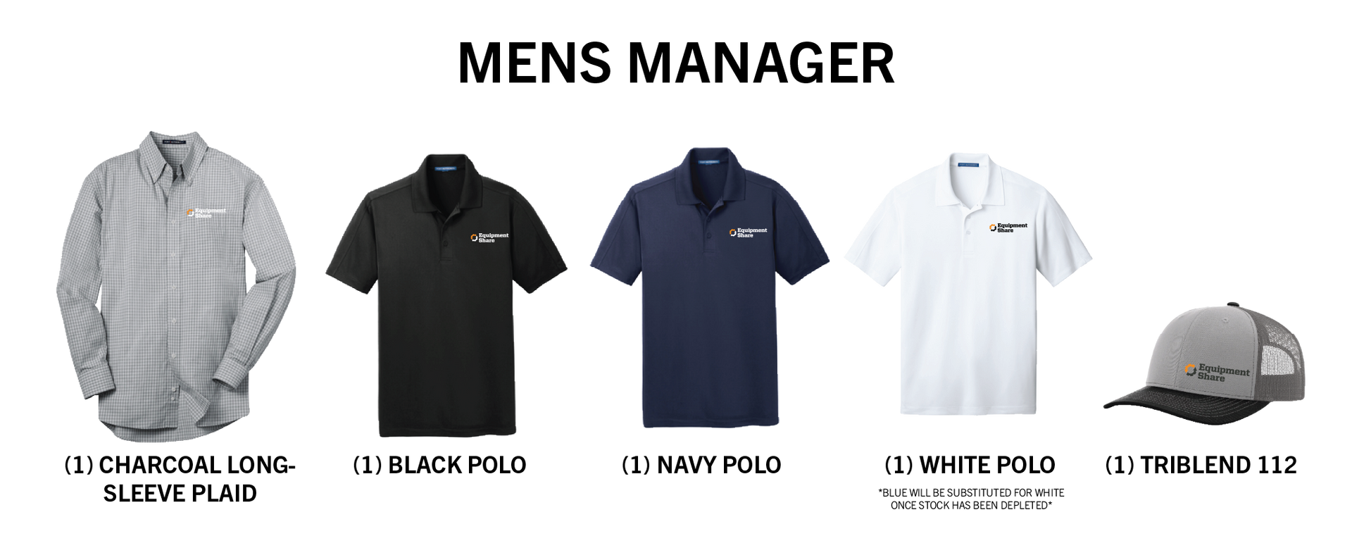 EquipmentShare Men's Manager Kit