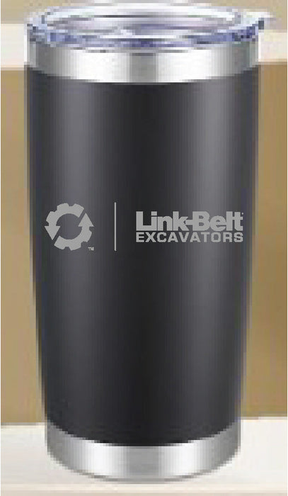 ES + Link-Belt - 20 oz. Stainless Steel Tumbler