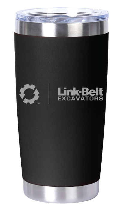 ES + Link-Belt - 20 oz. Stainless Steel Tumbler