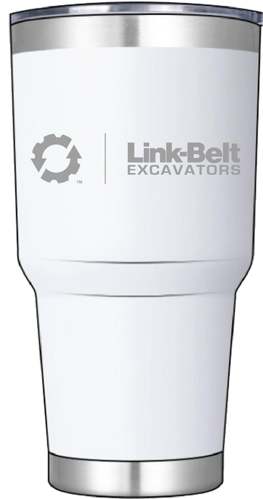 ES + Link-Belt - 30oz. Stainless Steel Tumbler